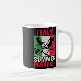 Italy Summer Paradise Beach Vacation Italy Coffee Mug