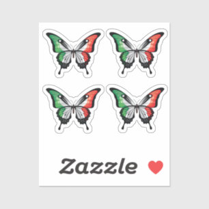 Italy Swallowtail Butterfly Flag