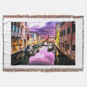 Italy throw blanket.