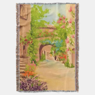 Italy throw blanket