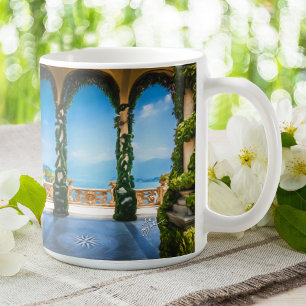 Italy Travel Italian Villa Arches  Coffee Mug