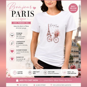 Italy Travel Landmarks Collage T-Shirt   Paris Tri-Blend Shirt