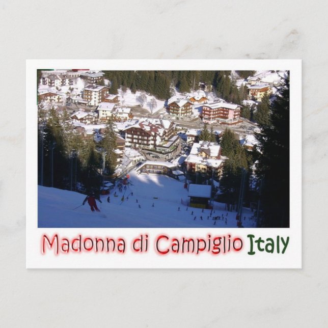 Italy - Trentino Alto Adige - Madonna di Campiglio Postcard (Front)