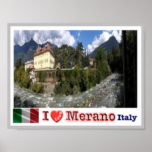 Italy - Trentino Alto Adige - Merano - Poster