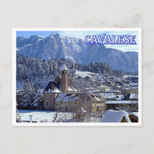 Italy - Trentino Alto Adige Südtirol - Cavalese - Postcard