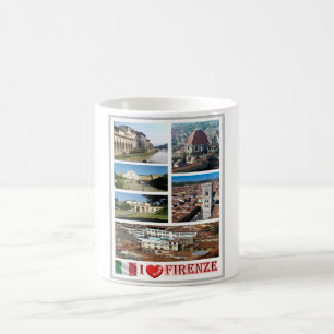 Italy - Tuscany - Florence - I Love - Coffee Mug