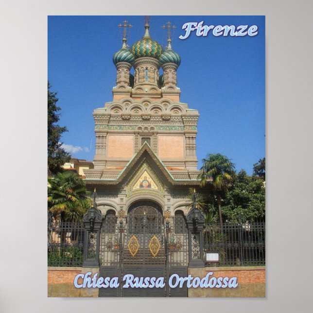 Italy - Tuscany - Florence - Poster (Front)