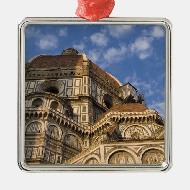 Italy, Tuscany, Florence. The Duomo. 2 Metal Tree Decoration (Front)