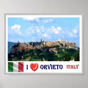 Italy - Tuscany - Orvieto - Poster