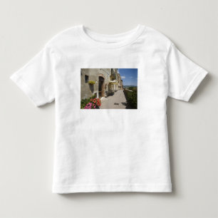 Italy, Tuscany, Pienza. Outer walkway around Toddler T-Shirt