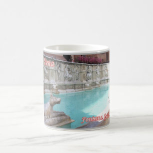 Italy - Tuscany - Siena - Gaia Fountain - Coffee Mug