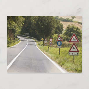 Italy. Tuscany. Val D'Orcia (Orcia Valley) 2 Postcard