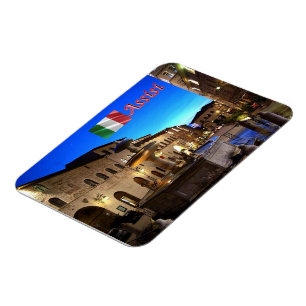 Italy - Umbria - Assisi - Town Hall Square - Magnet