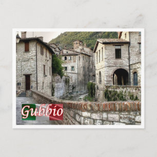 Italy - Umbria - Gubbio - San Martino District - Postcard