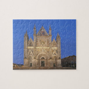 Italy, Umbria, Orvieto, Orvieto Cathedral Jigsaw Puzzle