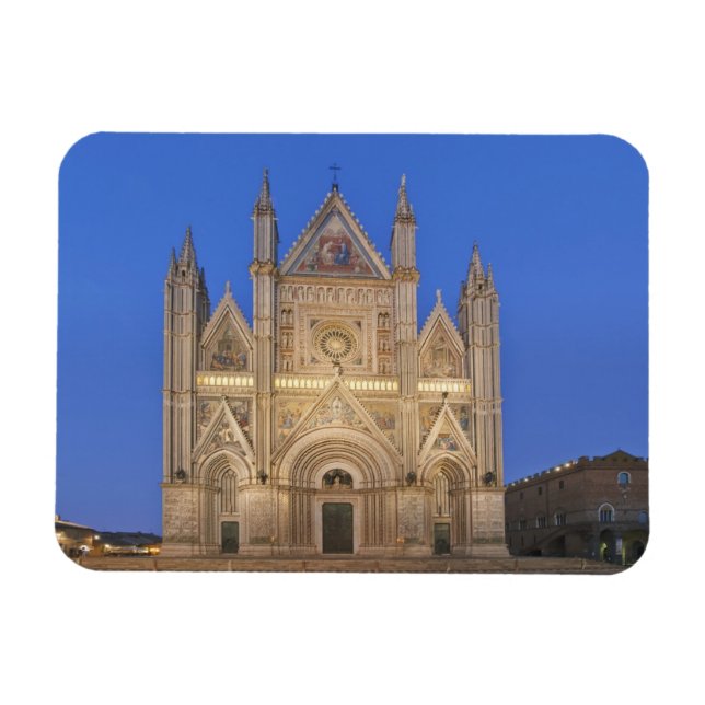 Italy, Umbria, Orvieto, Orvieto Cathedral Magnet (Horizontal)