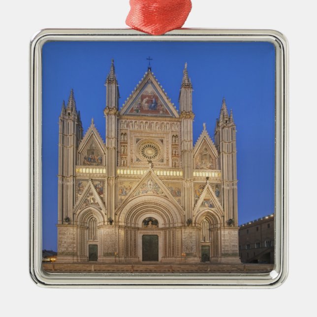Italy, Umbria, Orvieto, Orvieto Cathedral Metal Tree Decoration (Front)