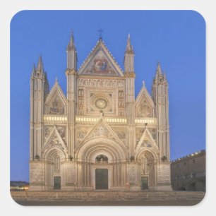 Italy, Umbria, Orvieto, Orvieto Cathedral Square Sticker