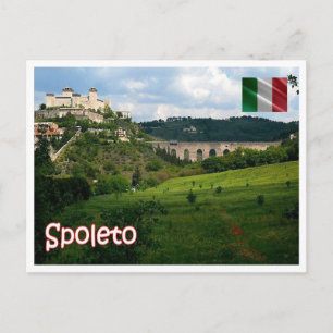 Italy - Umbria - Spoleto - Postcard