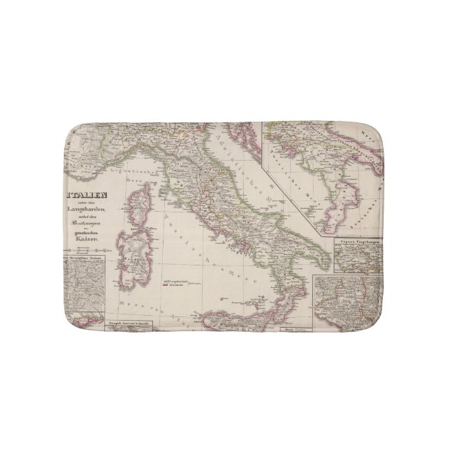 Italy under the Lombards Bath Mat (Front)