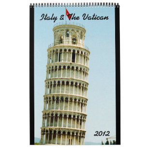 italy & vatican calendar 2012