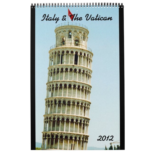 italy & vatican calendar 2012 (Cover)