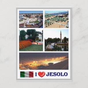 Italy - Veneto - Jesolo - Mosaic - Postcard