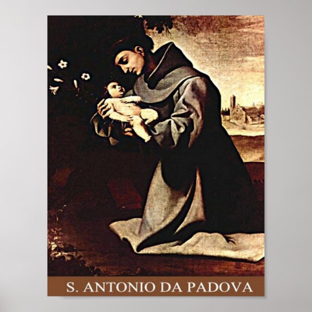 Italy - Veneto - Saint Anthony of Padua - Poster (Front)