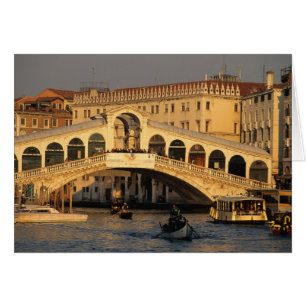 Italy, Veneto, Venice, Canal Grande and Rialto