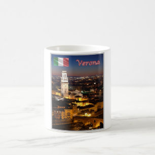 Italy - Veneto - Verona - Duomo and Ponte Pietra - Coffee Mug