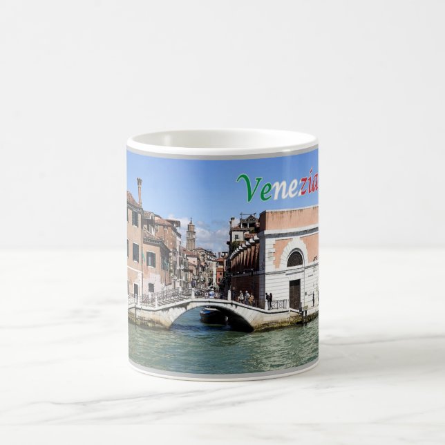 Italy - Venice - Ca'Balà Bridge - Coffee Mug (Center)