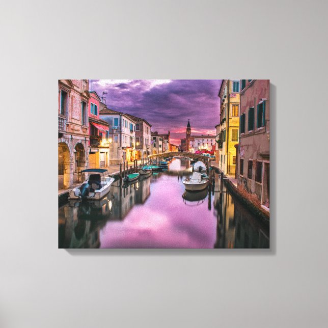 Italy Venice canal Canvas Print (Front)