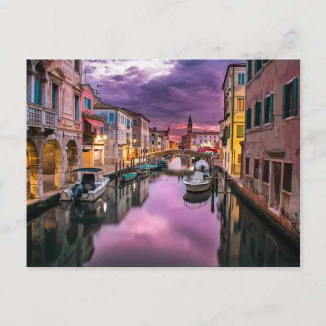 Italy Venice canal Postcard (Front)