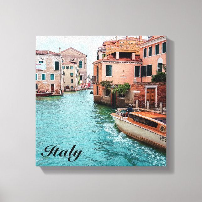 Italy Venice                  Canvas Print (Front)