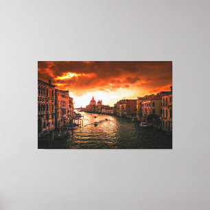 Italy Venice Grand Canal Canvas Print