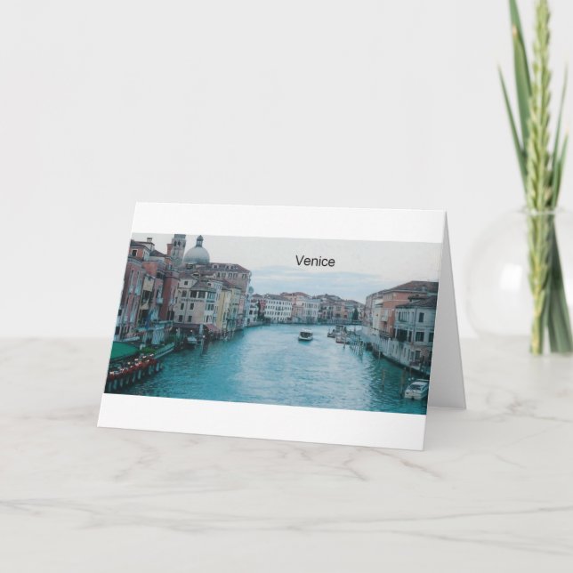 Italy Venice Grand Canal  (St.K) Card (Front)