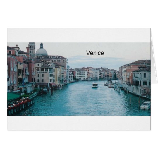 Italy Venice Grand Canal (St.K) Card