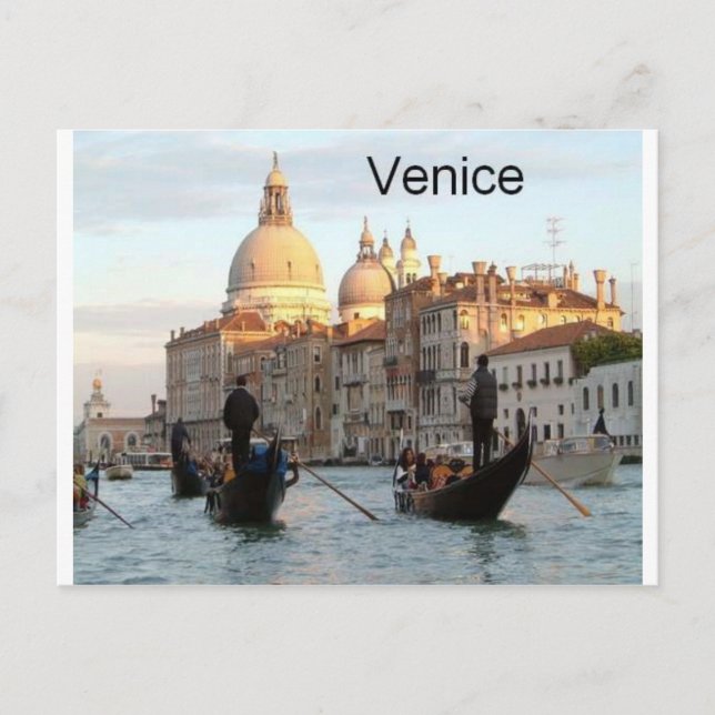 Italy Venice Grand Canal (St.K) Postcard (Front)