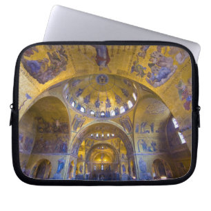 Italy, Venice. Interior of St. Marks Cathedral. Laptop Sleeve