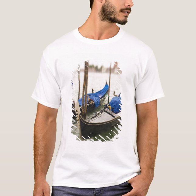 Italy, Venice, Selective Focus of Gondola in the T-Shirt (Front)