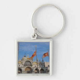 Italy, Venice, St. Mark's Basilica in St. Mark's Key Ring