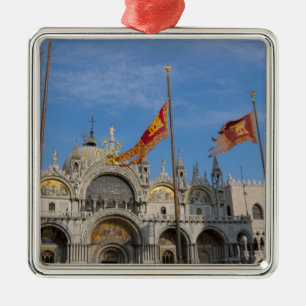 Italy, Venice, St. Mark's Basilica in St. Mark's Metal Tree Decoration
