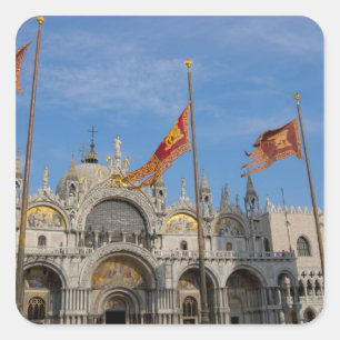 Italy, Venice, St. Mark's Basilica in St. Mark's Square Sticker