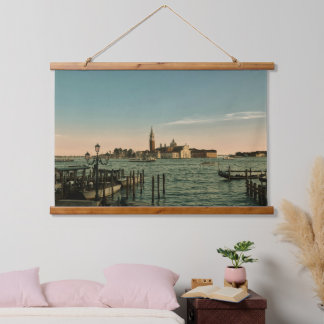 Italy Venice Sunset Art Wall Hanging Tapestry