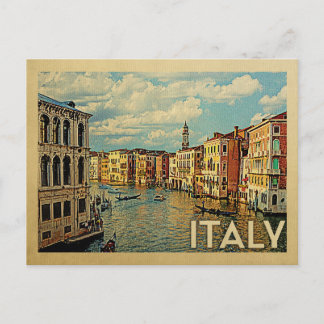Italy Venice Vintage Travel Postcard