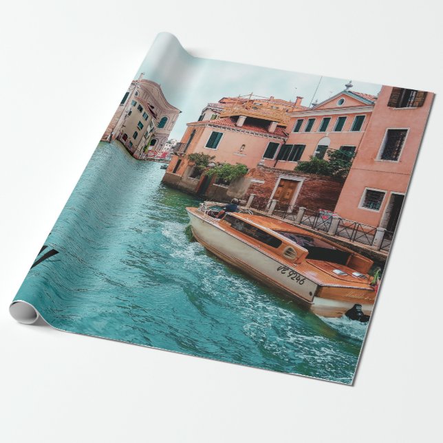 Italy Venice                       Wrapping Paper (Unrolled)