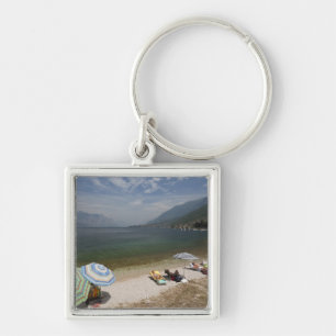 Italy, Verona Province, Brenzone. Lake Garda Key Ring