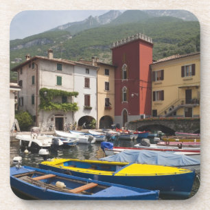 Italy, Verona Province, Malcesine. Cassone old 2 Coaster