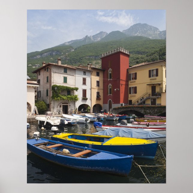 Italy, Verona Province, Malcesine. Cassone old 2 Poster (Front)