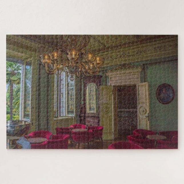 Italy villa restaurant puzzle (Horizontal)